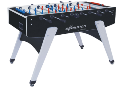 Calciobalilla Garlando G2000 Evolution Nero Argento