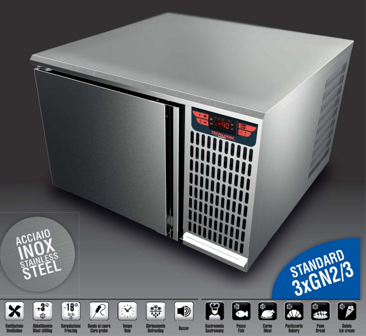 abbattitore di temperatura gn